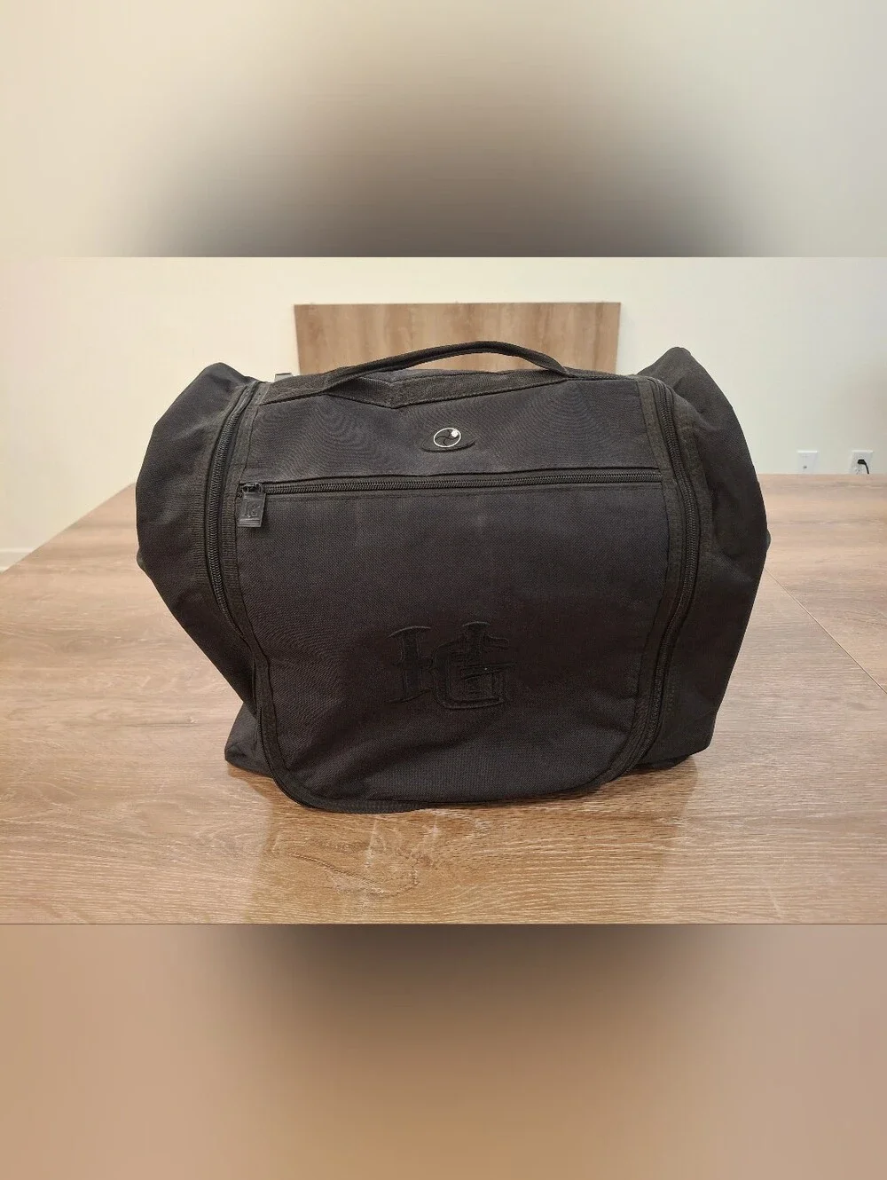 Homie Gear HG 2-Tier 24 Cap Carrier Storage Bag Black